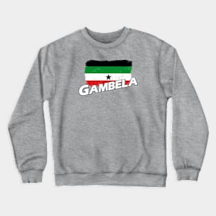 Gambela Region flag Crewneck Sweatshirt